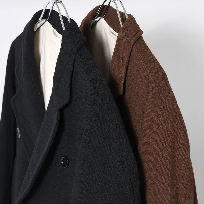 Classic Wool Double-Breasted Coat -2.COLOR-