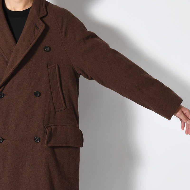 Classic Wool Double-Breasted Coat -2.COLOR-