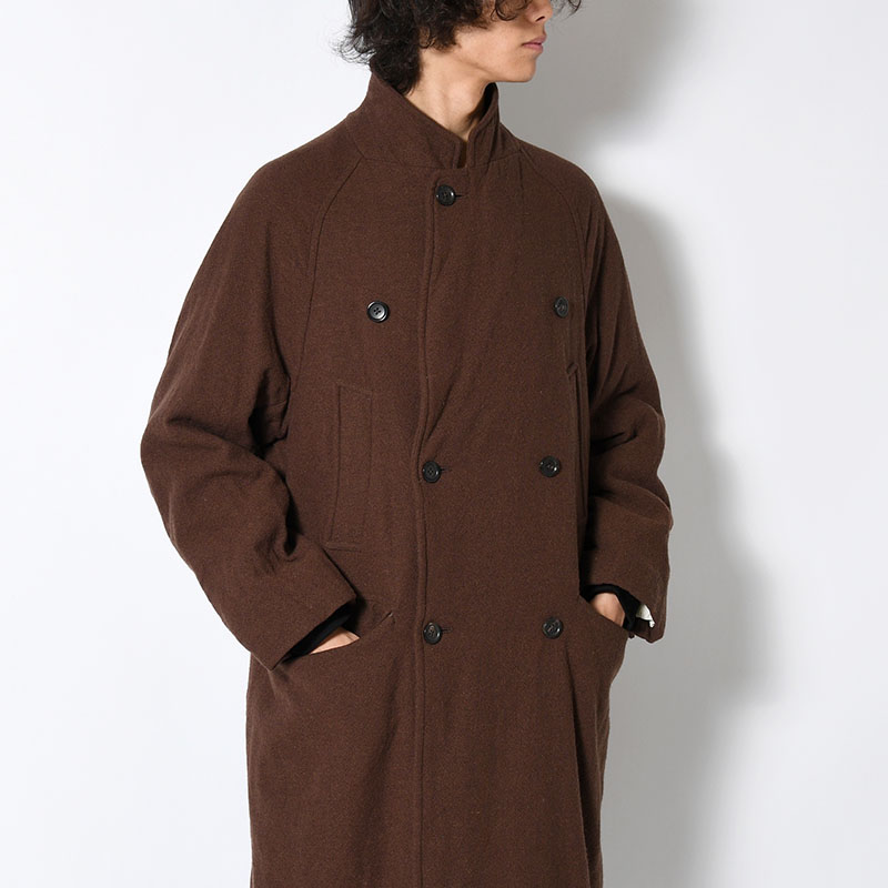 Classic Wool Double-Breasted Coat -2.COLOR-