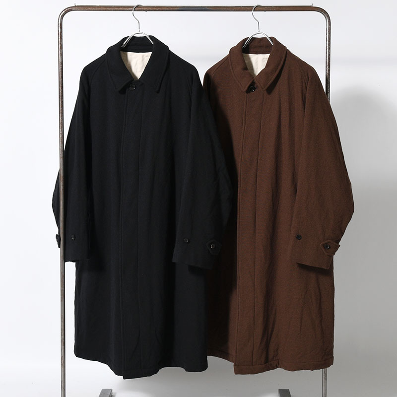 Classic Wool Balmacaan Coat -2.COLOR-