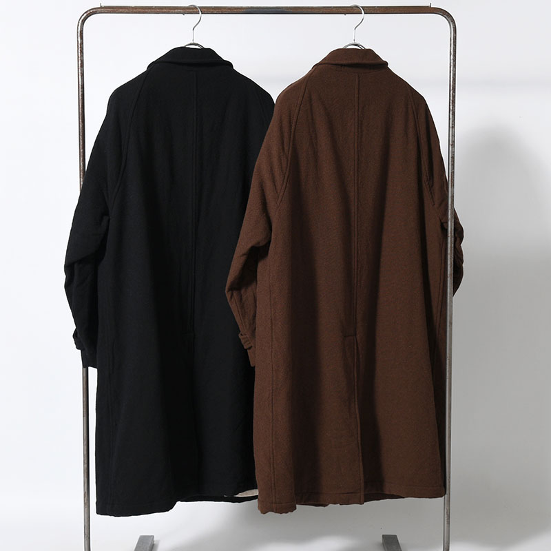 Classic Wool Balmacaan Coat -2.COLOR-