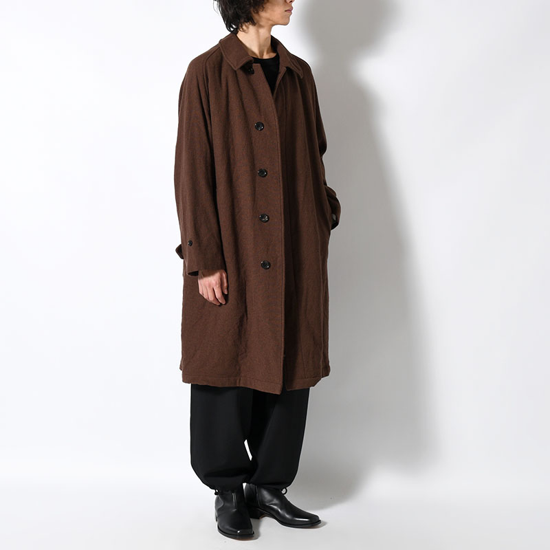 Classic Wool Balmacaan Coat -2.COLOR-