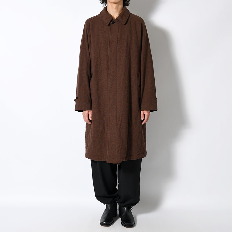 Classic Wool Balmacaan Coat -2.COLOR-