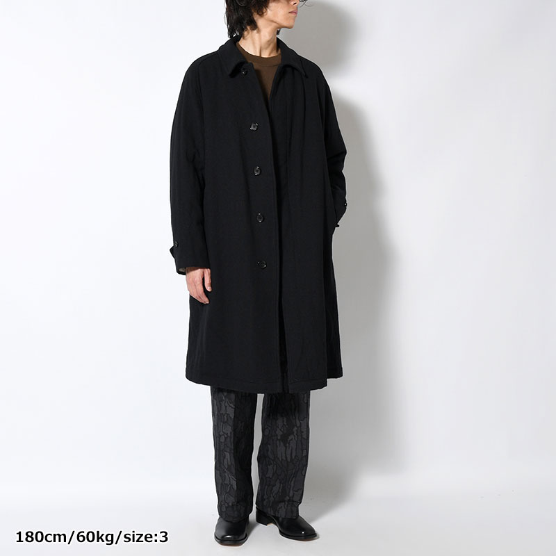 Classic Wool Balmacaan Coat -2.COLOR-