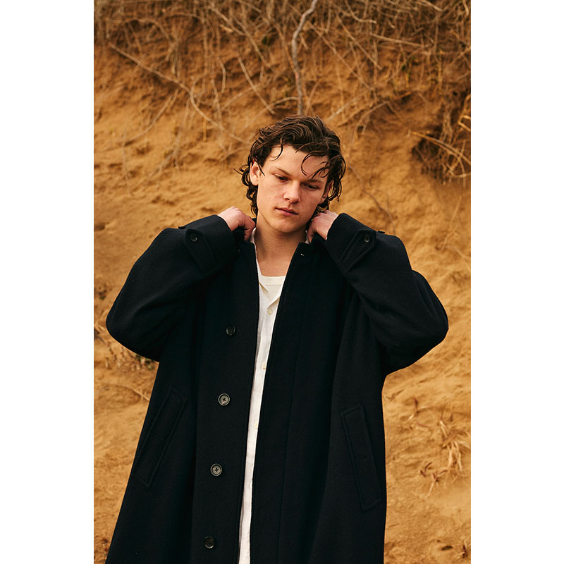 Classic Wool Balmacaan Coat -2.COLOR-