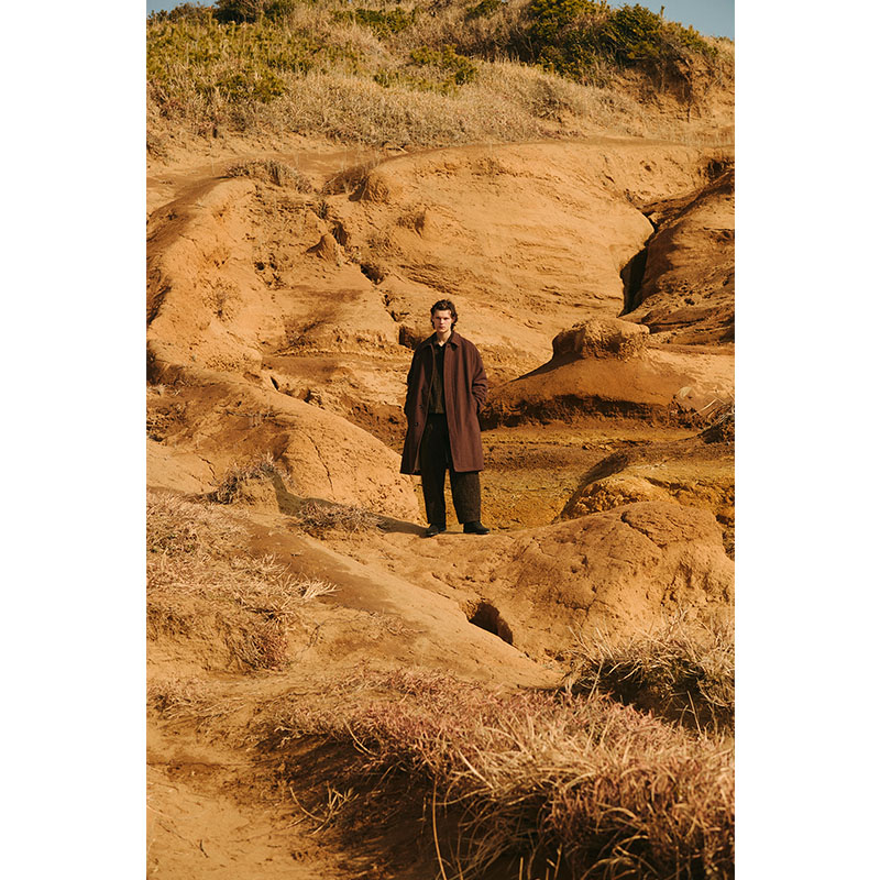 Classic Wool Balmacaan Coat -2.COLOR-