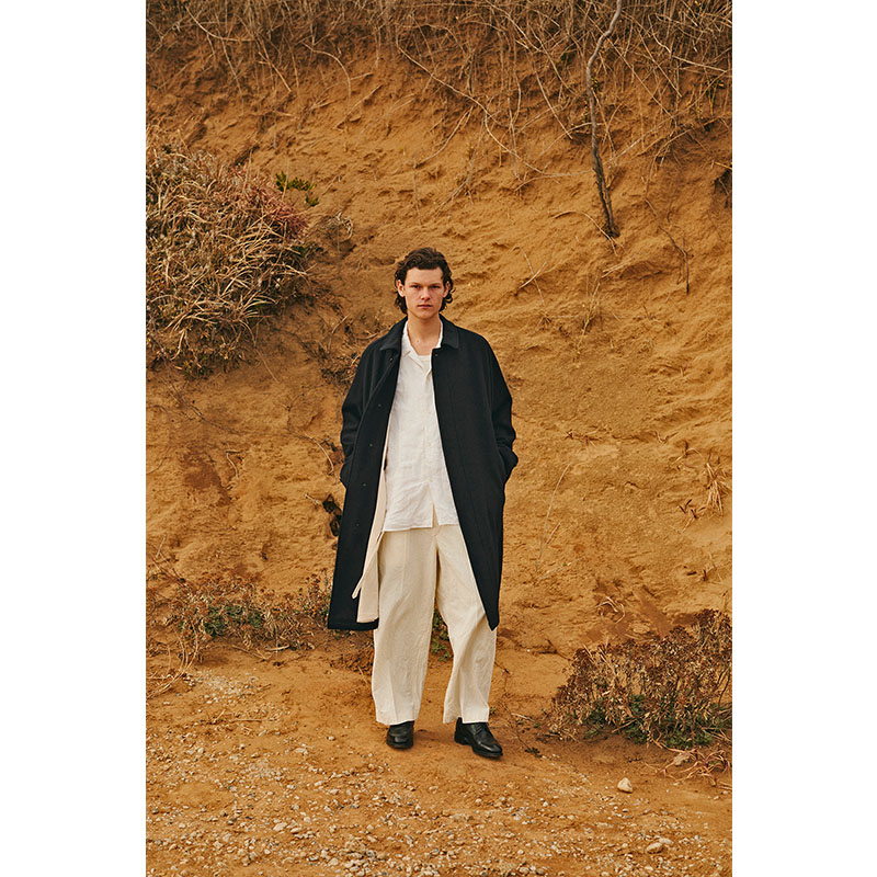 Classic Wool Balmacaan Coat -2.COLOR-