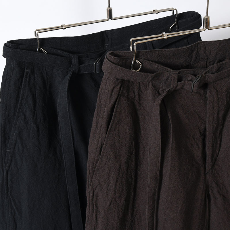 Linen Cotton Belted Trousers -2.COLOR-