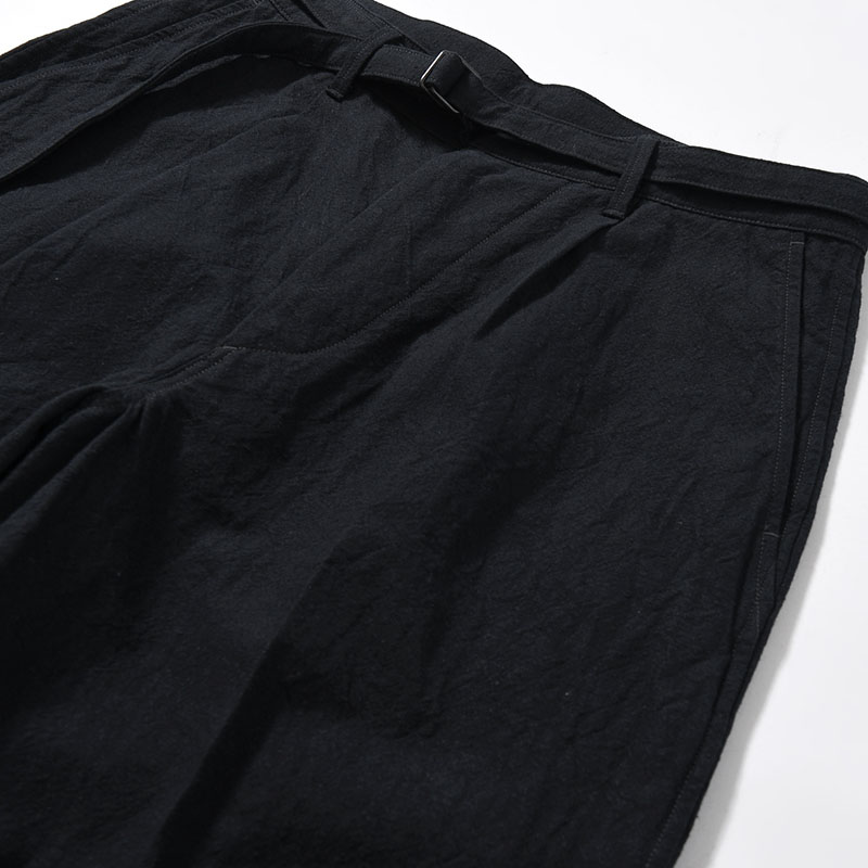 Linen Cotton Belted Trousers -2.COLOR-