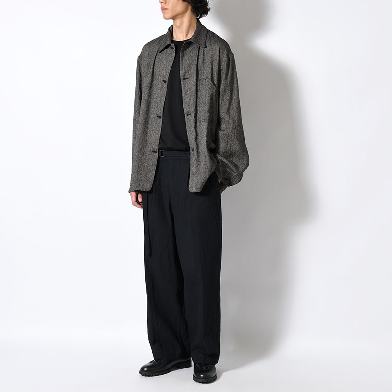 Linen Cotton Belted Trousers -2.COLOR-