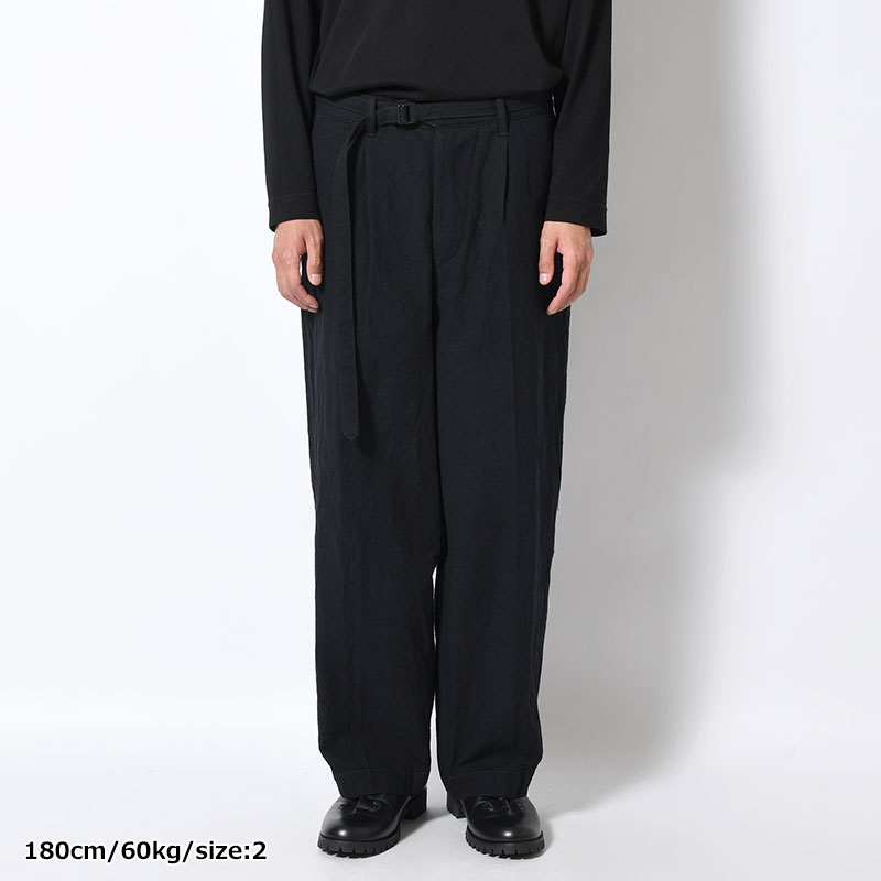 Linen Cotton Belted Trousers -2.COLOR-