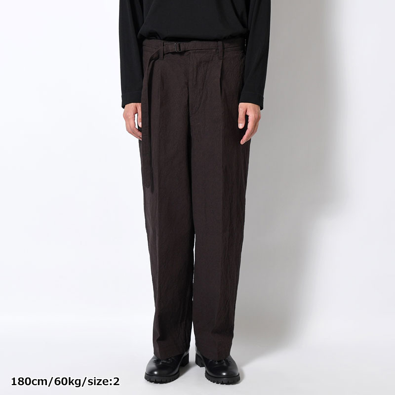 Linen Cotton Belted Trousers -2.COLOR-