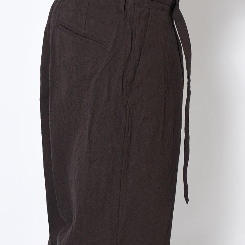 Linen Cotton Belted Trousers -2.COLOR-
