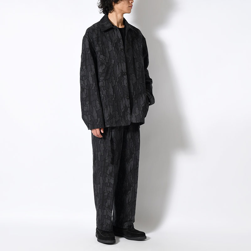 Tree Camo Belted Trousers -TreeCamo-