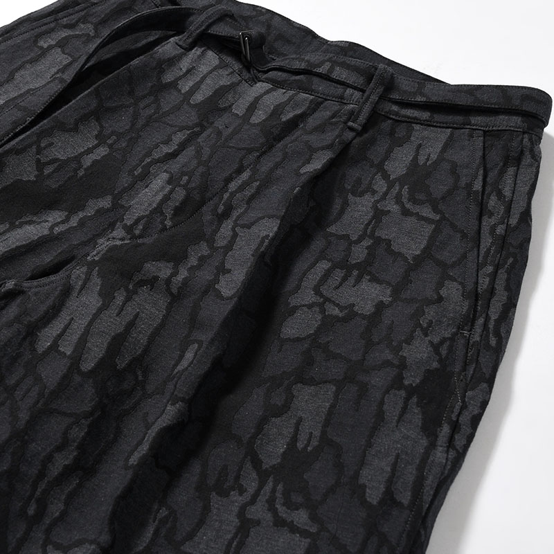 Tree Camo Belted Trousers -TreeCamo-