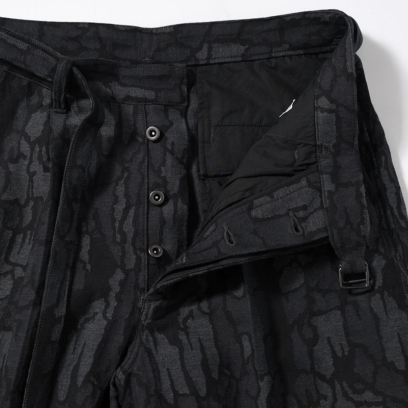 Tree Camo Belted Trousers -TreeCamo-