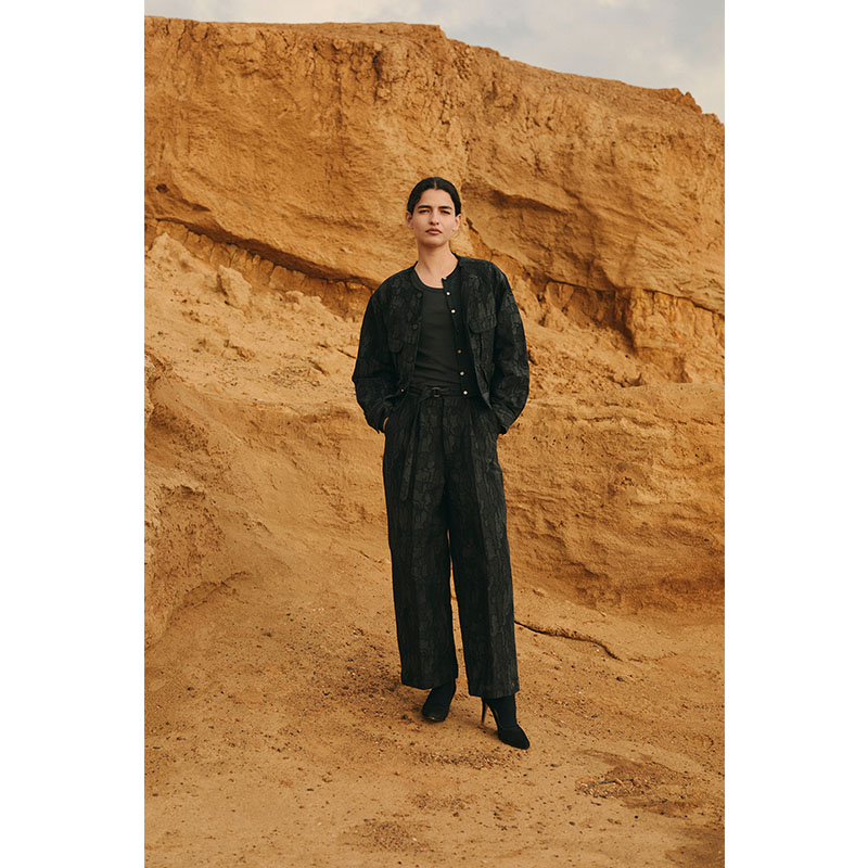 Tree Camo Belted Trousers -TreeCamo-