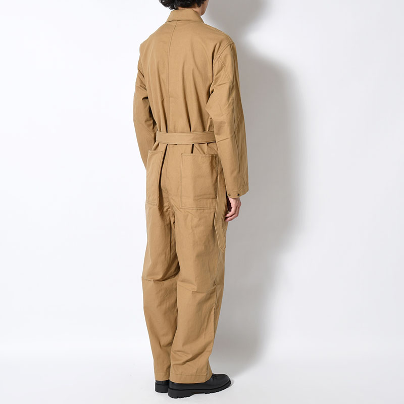 Cotton Serge All-in-one -KhakiBeige-