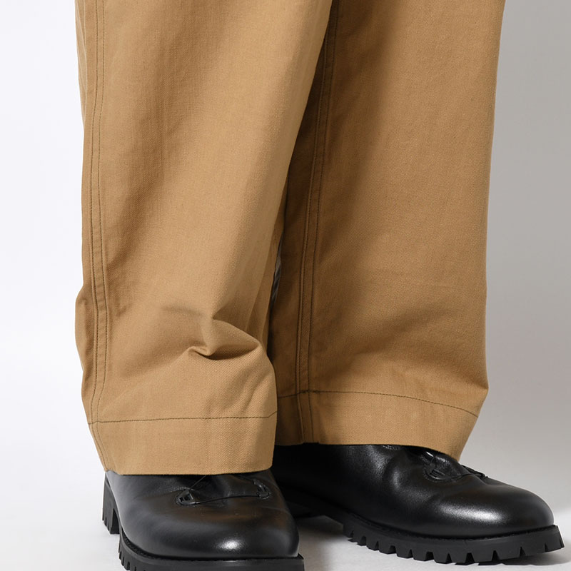 Cotton Serge All-in-one -KhakiBeige-
