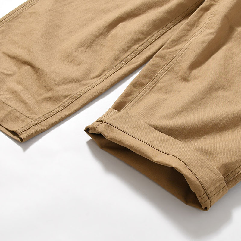 Cotton Serge All-in-one -KhakiBeige-