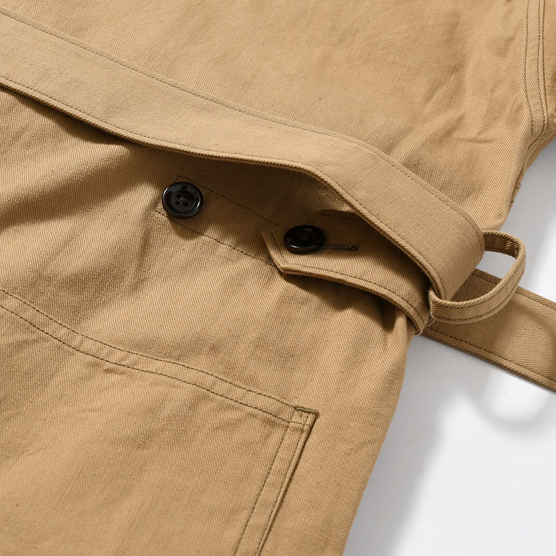 Cotton Serge All-in-one -KhakiBeige-