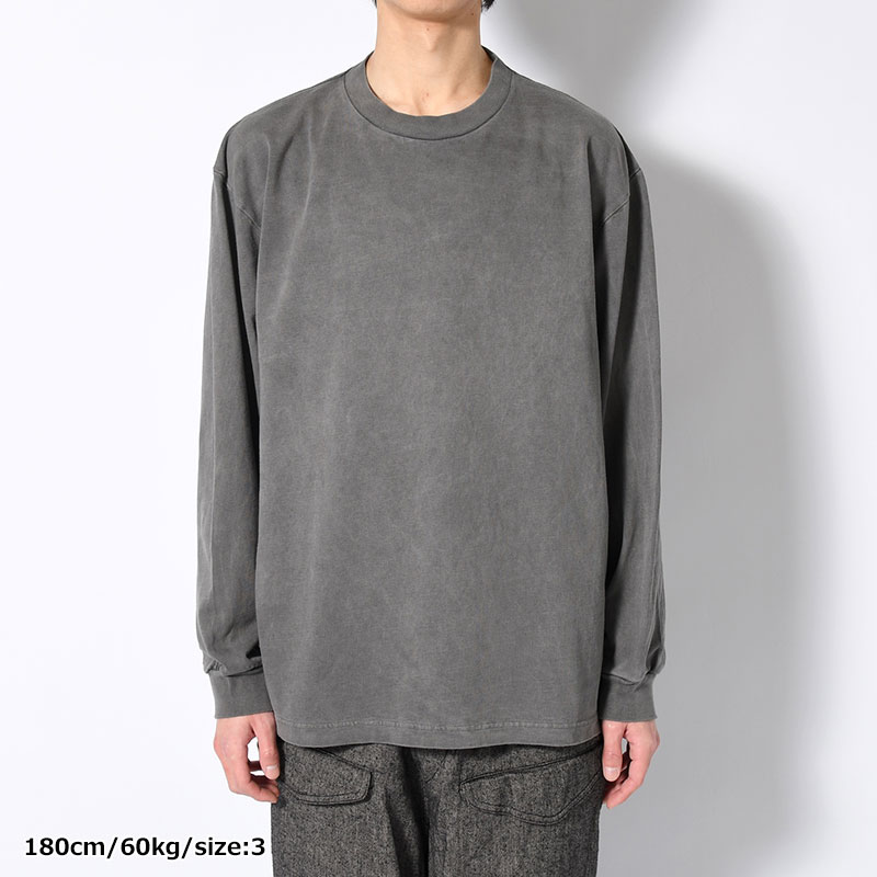 Hollow yarn L/S Tee -2.COLOR-