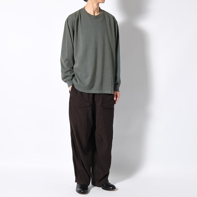 Hollow yarn L/S Tee -2.COLOR-