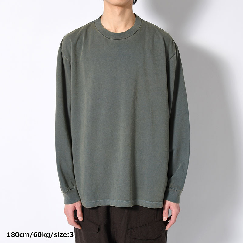 Hollow yarn L/S Tee -2.COLOR-