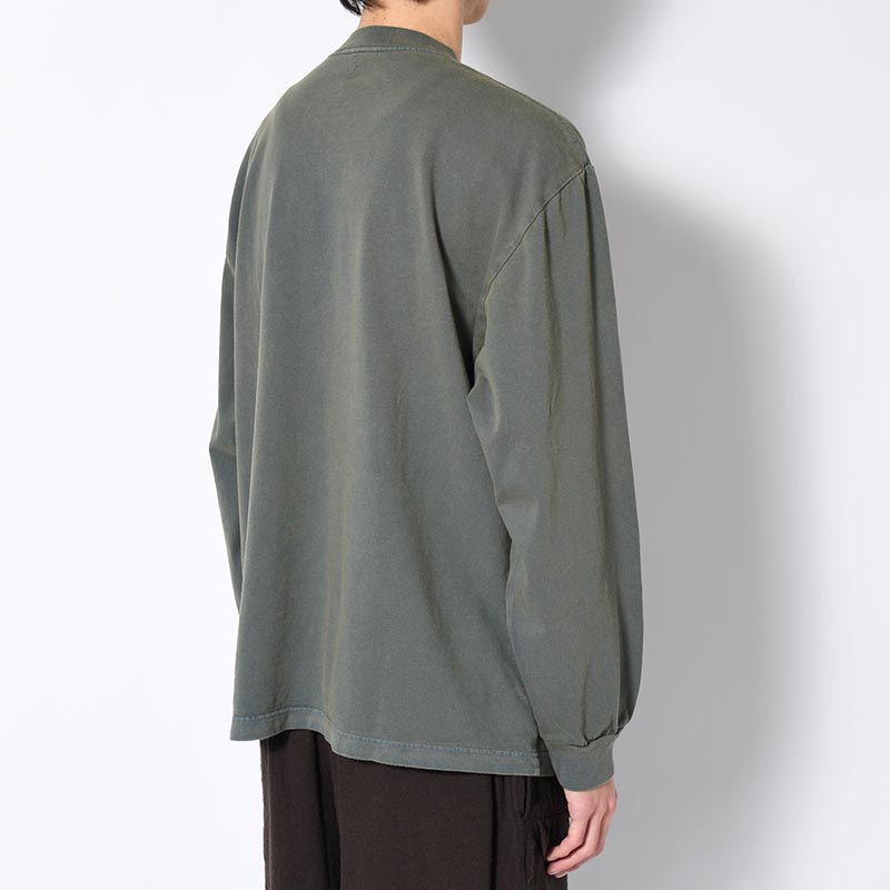 Hollow yarn L/S Tee -2.COLOR-