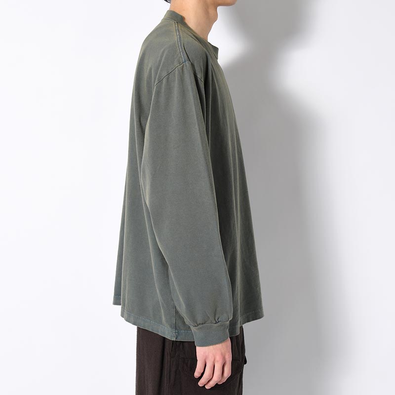 Hollow yarn L/S Tee -2.COLOR-