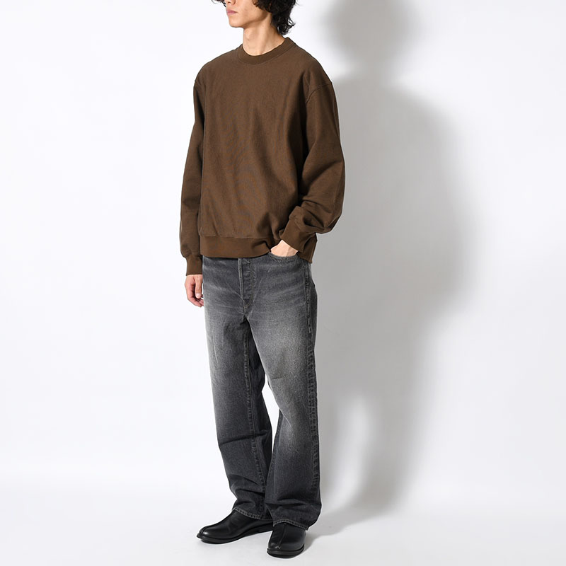 Soft&Hard Sweat Crew-Neck P/O -2.COLOR-