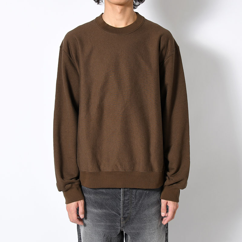 Soft&Hard Sweat Crew-Neck P/O -2.COLOR-