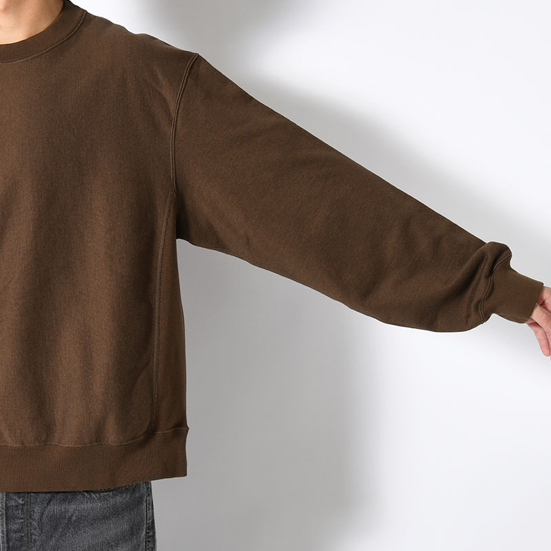 Soft&Hard Sweat Crew-Neck P/O -2.COLOR-