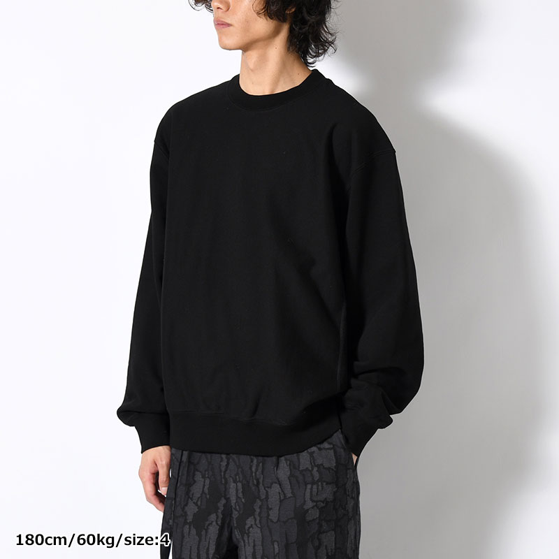 Soft&Hard Sweat Crew-Neck P/O -2.COLOR-