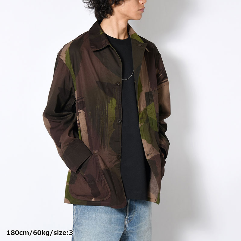 Brush Stroke Camo Coverall -BrushStrokeCamo-