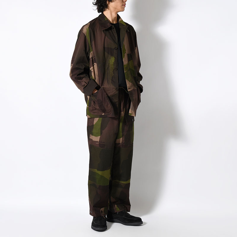 Brush Stroke Camo Coverall -BrushStrokeCamo-