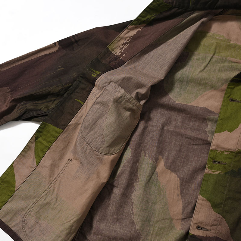 Brush Stroke Camo Coverall -BrushStrokeCamo-