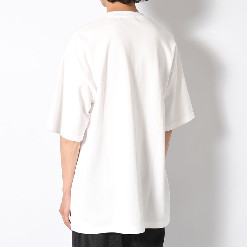 DOT EMBROIDERY TEE "A" -2.COLOR-
