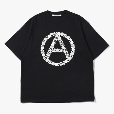 DOT EMBROIDERY TEE "A" -2.COLOR-
