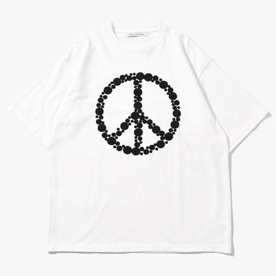 DOT EMBROIDERY TEE "PIECE" -2.COLOR-