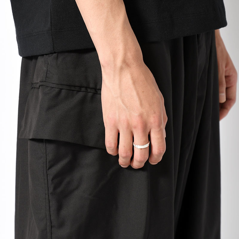 BRAID ID RING -SILVER-