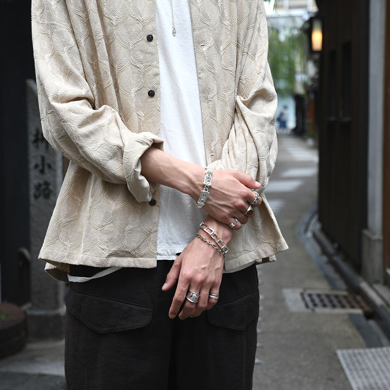 BRAID ID RING -SILVER-
