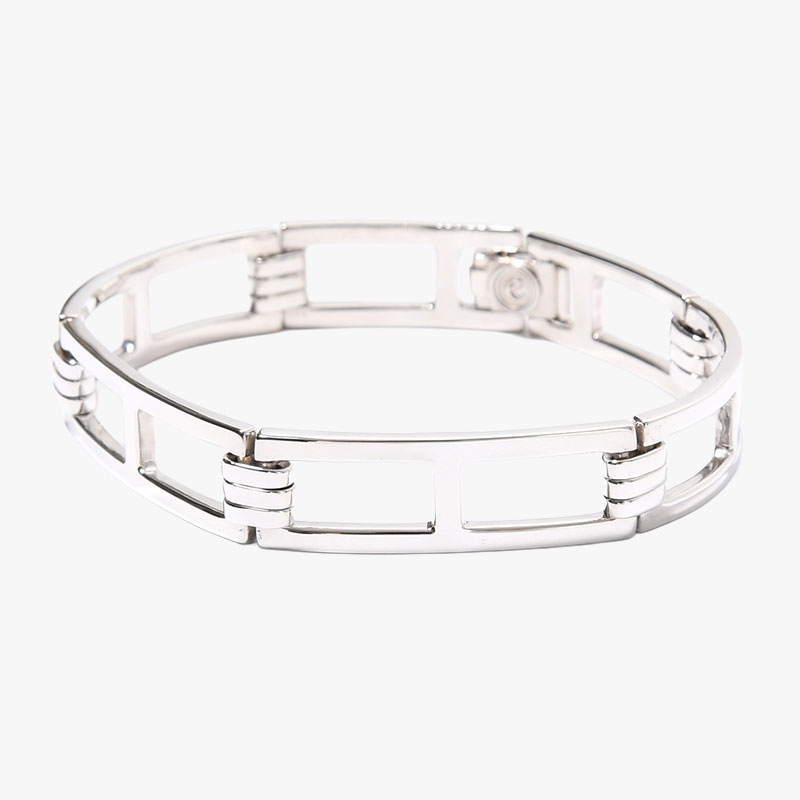 LADDER LINK BRACELET(M) -SILVER-