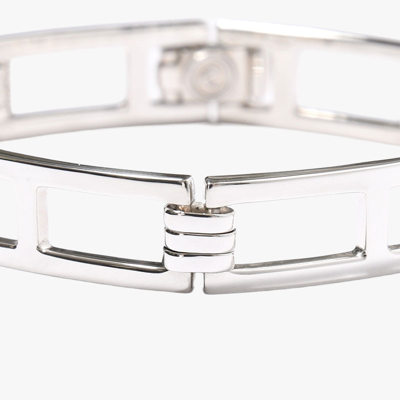 LADDER LINK BRACELET(M) -SILVER-