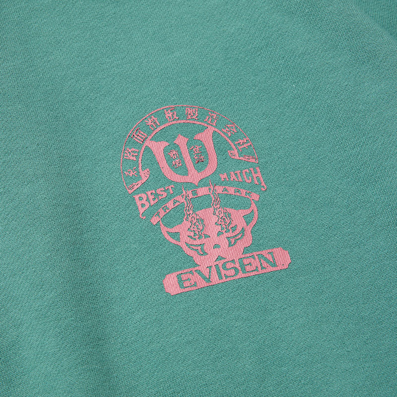TIGER MATCH EMBLEM CREW SWEAT -2.COLOR-