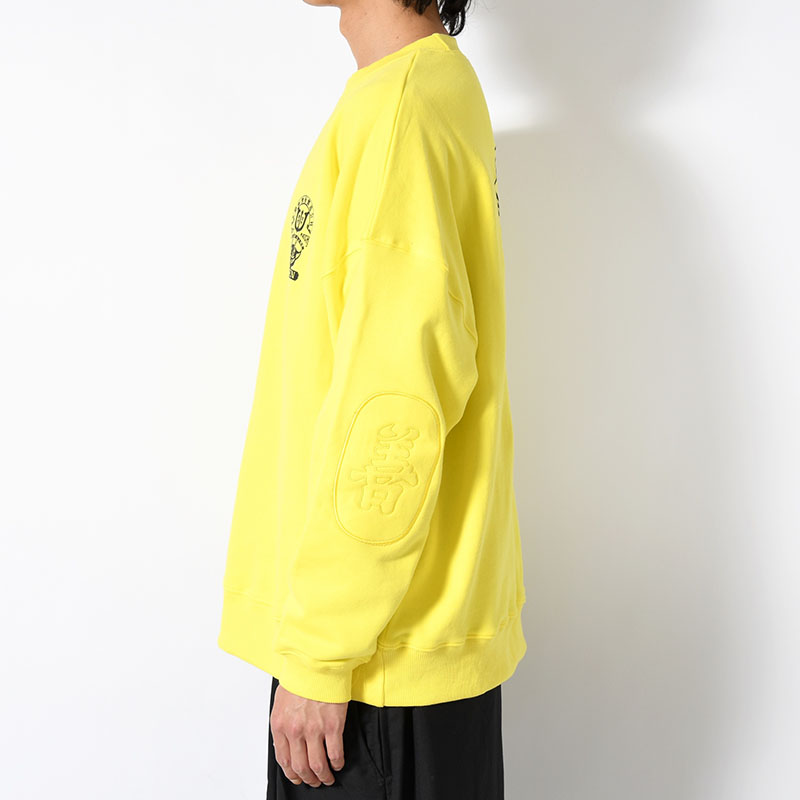 TIGER MATCH EMBLEM CREW SWEAT -2.COLOR-