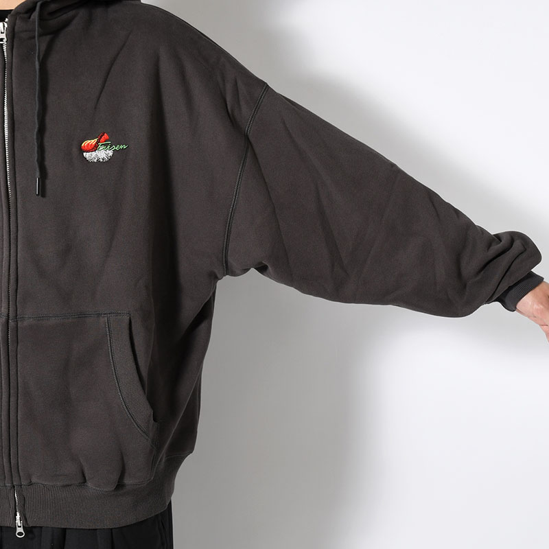 SUSHI ZIP HOODIE -2.COLOR-