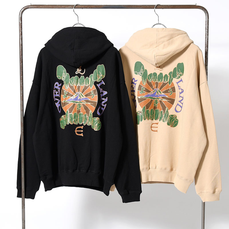 OVERLAND LOGO HOODIE -2.COLOR-