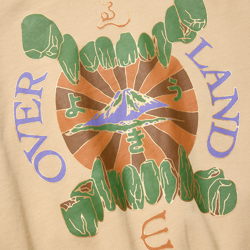 OVERLAND LOGO HOODIE -2.COLOR-
