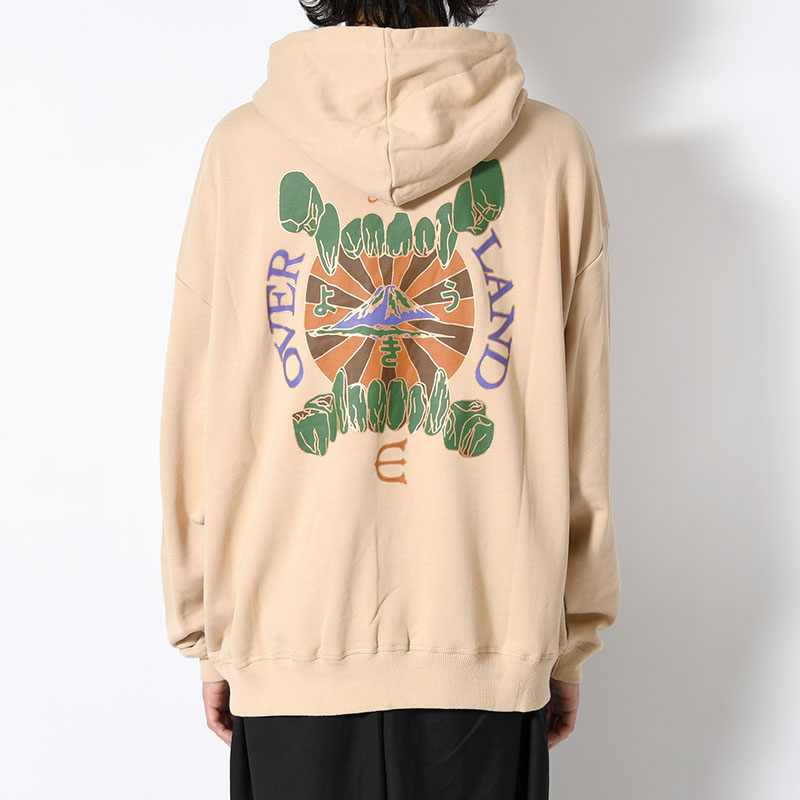 OVERLAND LOGO HOODIE -2.COLOR-